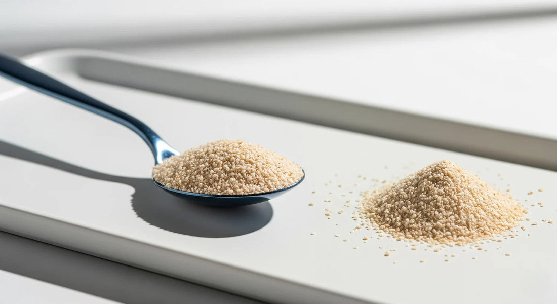 Ground Psyllium on Counter